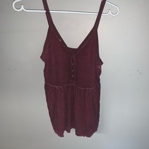 Button Up American Eagle Tank Top